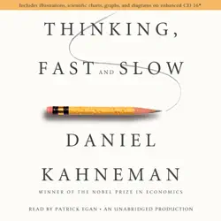 thinking, fast and slow (unabridged) audiobook cover image