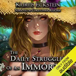 the daily struggles of an immortal: a superhero adventure: immortal supers, book 1 (unabridged) audiobook cover image