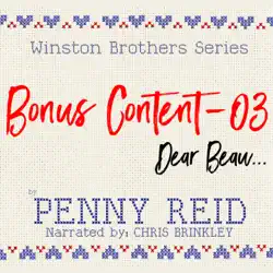 winston brothers bonus content - 03: dear beau audiobook cover image
