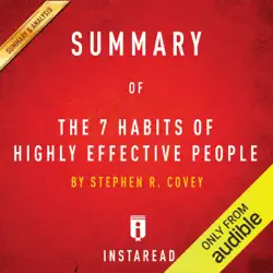 summary of 'the 7 habits of highly effective people' by stephen r. covey includes analysis (unabridged) audiobook cover image