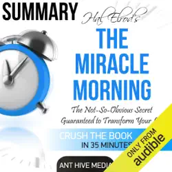 summary: hal elrod's the miracle morning: the not-so-obvious secret guaranteed to transform your life (before 8am) (unabridged) audiobook cover image