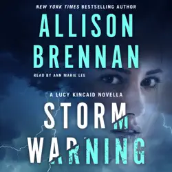 storm warning audiobook cover image