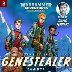 warhammer adventures: claws of the genestealer: warped galaxies, book 2 (unabridged) audiobook cover image