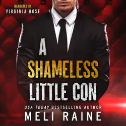 a shameless little con audiobook cover image