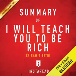 summary of i will teach you to be rich: by ramit sethi includes analysis (unabridged) audiobook cover image