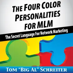 the four color personalities for mlm: the secret language for network marketing (unabridged) audiobook cover image