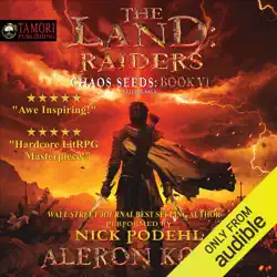 the land: raiders: a litrpg saga: chaos seeds, book 6 (unabridged) audiobook cover image