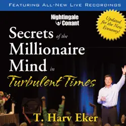 secrets of the millionaire mind in turbulent times imagen de portada de audiolibro