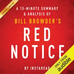 red notice by bill browder: a 15-minute summary & analysis (unabridged) audiobook cover image
