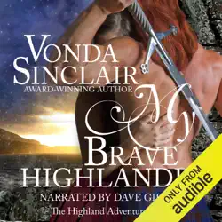 my brave highlander (unabridged) audiobook cover image