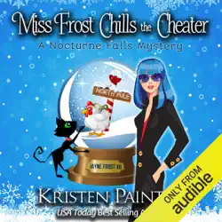 miss frost chills the cheater: a nocturne falls mystery (jayne frost, book 6) (unabridged) audiobook cover image