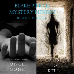 blake pierce: mystery bundle (cause to kill and once gone) audiobook cover image