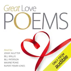 great love poems audiobook cover image