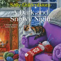 a dark and snowy night audiobook cover image