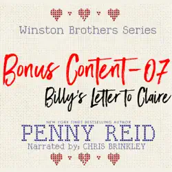 winston brothers bonus content - 07: billy’s letter to claire audiobook cover image