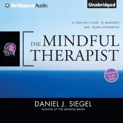 the mindful therapist: a clinician's guide to mindsight and neural integration (unabridged) audiobook cover image
