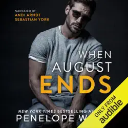 when august ends (unabridged) audiobook cover image