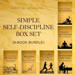 simple self-discipline box set (6-book bundle) (unabridged) audiobook cover image