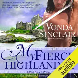 my fierce highlander: highland adventure, book 1 (unabridged) audiobook cover image