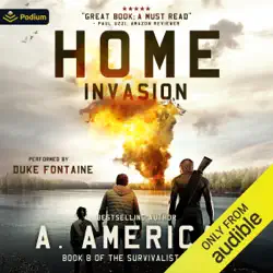 home invasion: the survivalist series, book 8 (unabridged) audiobook cover image