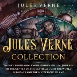 jules verne collection: twenty thousand leagues under the sea, journey to the center of the earth, around the world in 80 days and the mysterious island (unabridged) audiobook cover image
