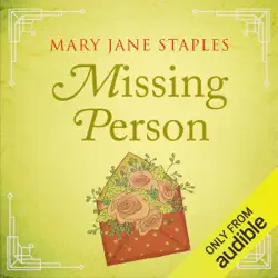 missing person: adams family, book 6 (unabridged) audiobook cover image