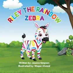 riley the rainbow zebra (unabridged) audiobook cover image