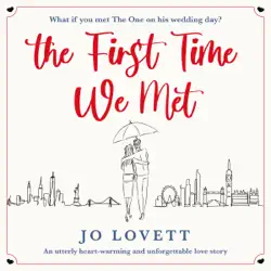 the first time we met (unabridged) audiobook cover image