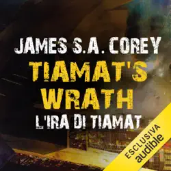 tiamat's wrath. l'ira di tiamat: the expanse 8 audiobook cover image