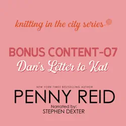 knitting in the city bonus content – 07: extra content: dan's letter to kat audiobook cover image