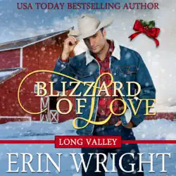blizzard of love: a western holiday romance novella (long valley romance book 2) audiobook cover image