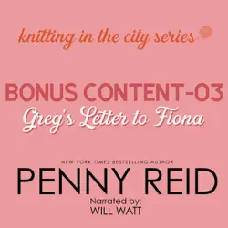 knitting in the city bonus content 03: greg's letter to fiona audiobook cover image