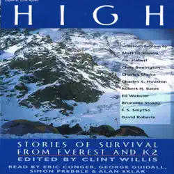 high: stories of survival from everest and k2 audiobook cover image