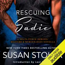 rescuing sadie: a delta force heroes/masters and mercenaries novella (unabridged) audiobook cover image