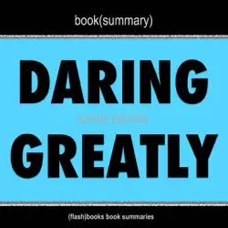 book summary of daring greatly by brené brown audiobook cover image