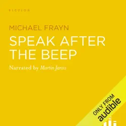 speak after the beep audiobook cover image