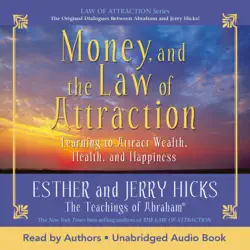 money, and the law of attraction audiobook cover image