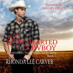 bighearted cowboy: tarnation, texas, book 5 (unabridged) audiobook cover image