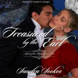 treasured by the earl: lords of the night, book 4 (unabridged) audiobook cover image