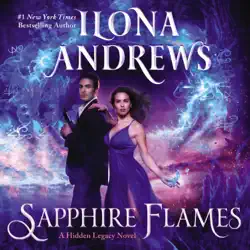 sapphire flames audiobook cover image