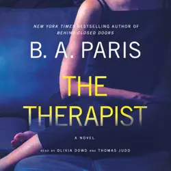 the therapist audiobook cover image