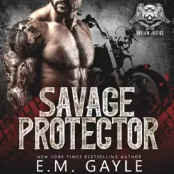 savage protector: mc & mafia romance audiobook cover image