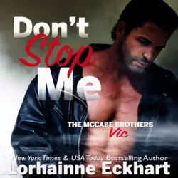 don't stop me: vic: the mccabe brothers, book 1 (unabridged) audiobook cover image
