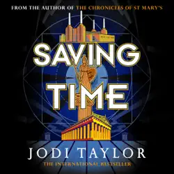saving time audiobook cover image