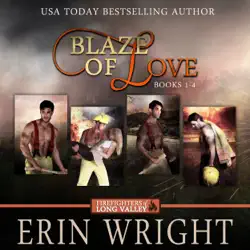 blaze of love: a contemporary fireman western romance boxset (firefighters of long valley romance) imagen de portada de audiolibro