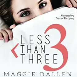 less than three: a romantic comedy: starting from zero series, book 1 (unabridged) audiobook cover image