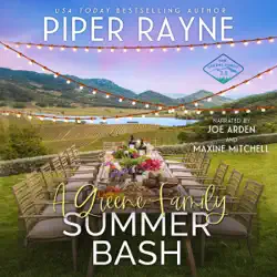a greene family summer bash audiobook cover image