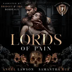 lords of pain: dark college bully romance: royals of forsyth university (unabridged) imagen de portada de audiolibro