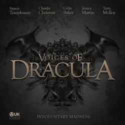 voices of dracula - involuntary madness audiobook cover image