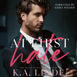 at first hate: a small town enemies to lovers romance (unabridged) audiobook cover image